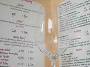 Cartas de menú